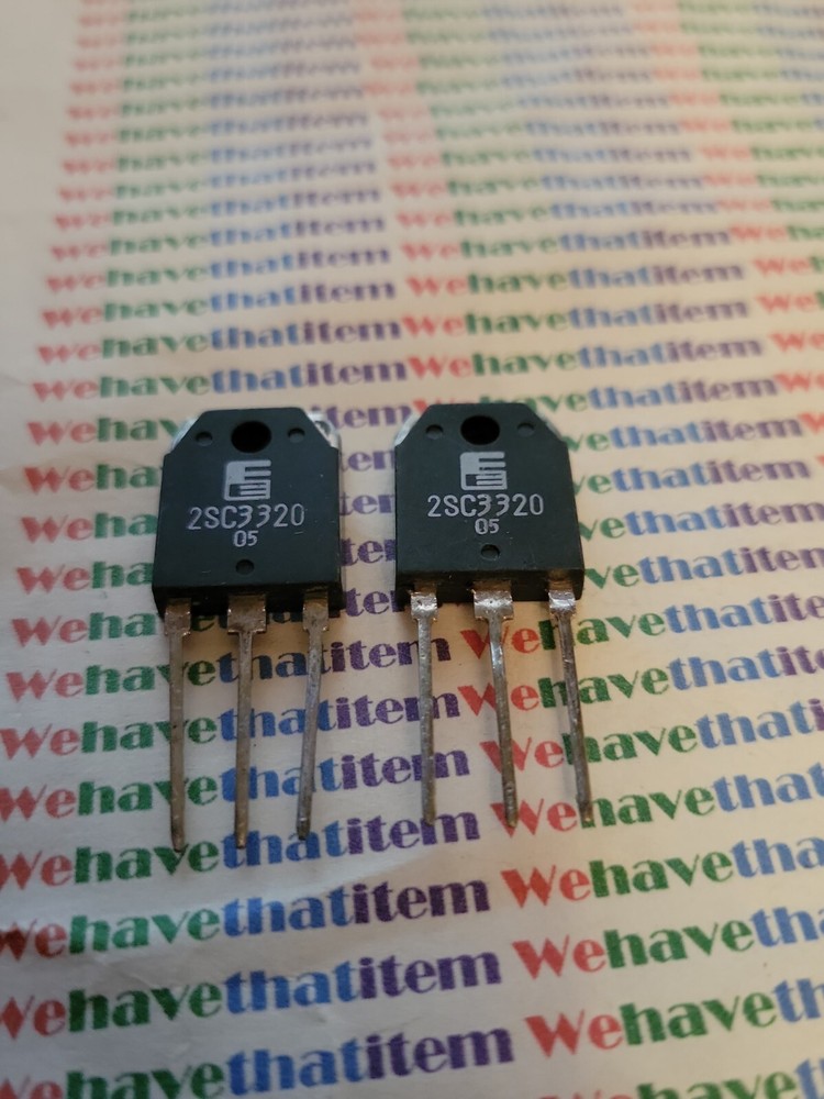 2SC3320 / C3320 / TRANSISTOR / REG LEADS / 2 PIECES  (qzty)