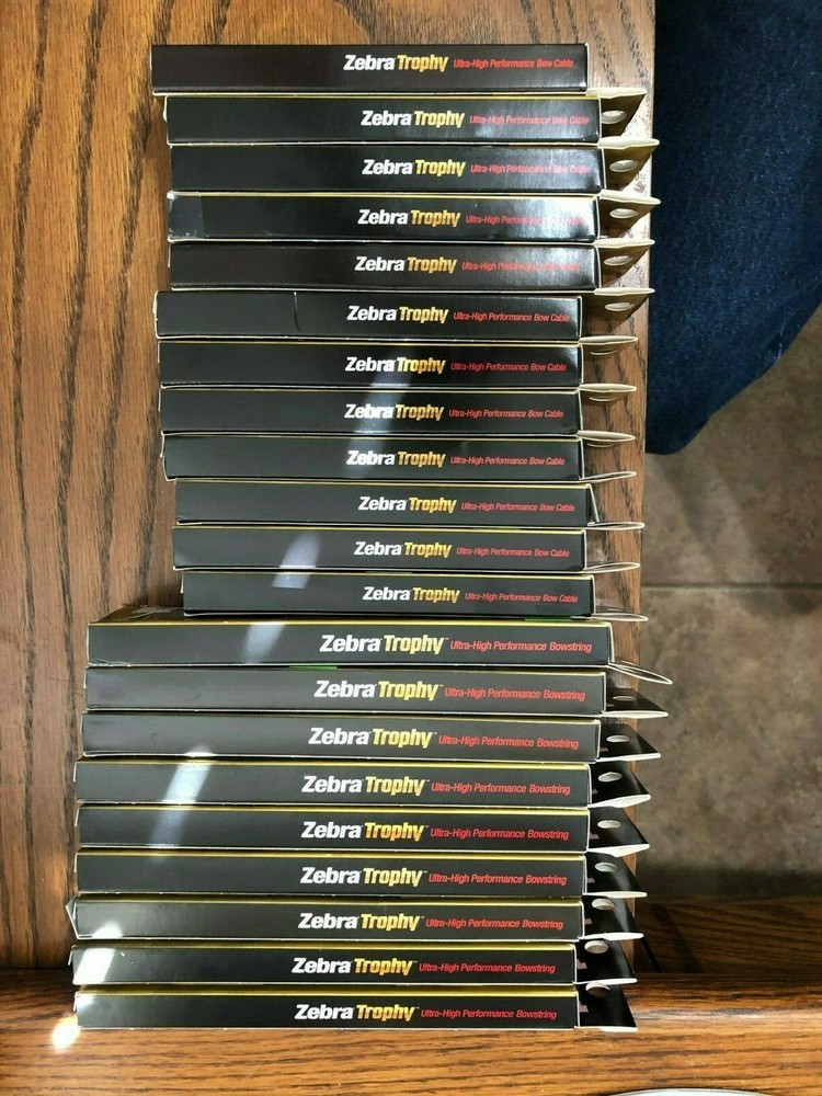 New Zebra Trophy Bowstrings for Mathew Bows Assorted Sizes