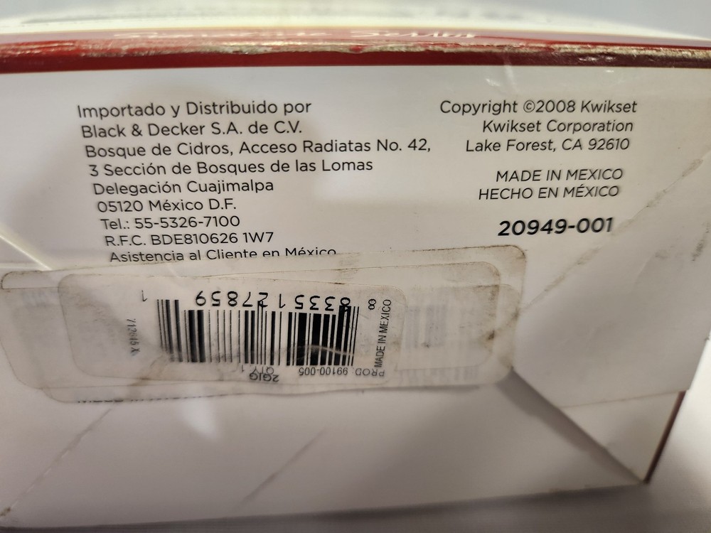Kwikset 910 SmartCode Z-Wave Deadbolt - Satin Nickle New Open Box aa