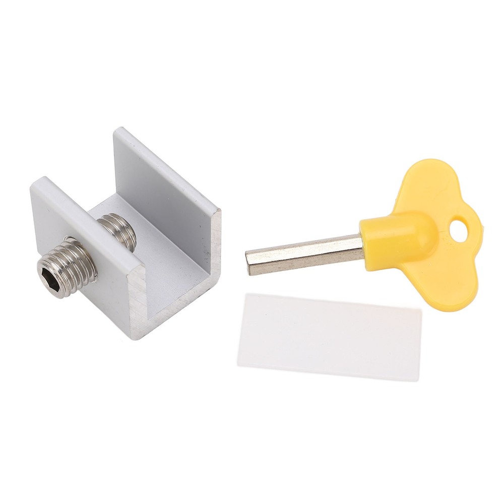8Pcs Safety Sliding Window Locks Single Hole Vertical Horizontal Sliding Locks