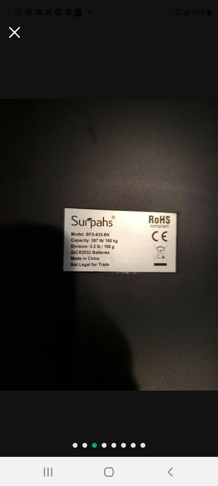 Digital bathroom scale glass