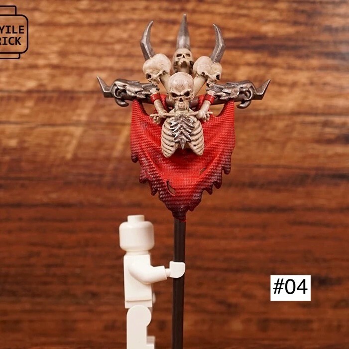 [ Leyile Brick ] - Custom Molded Weapon Accessory - Warcraft Flag