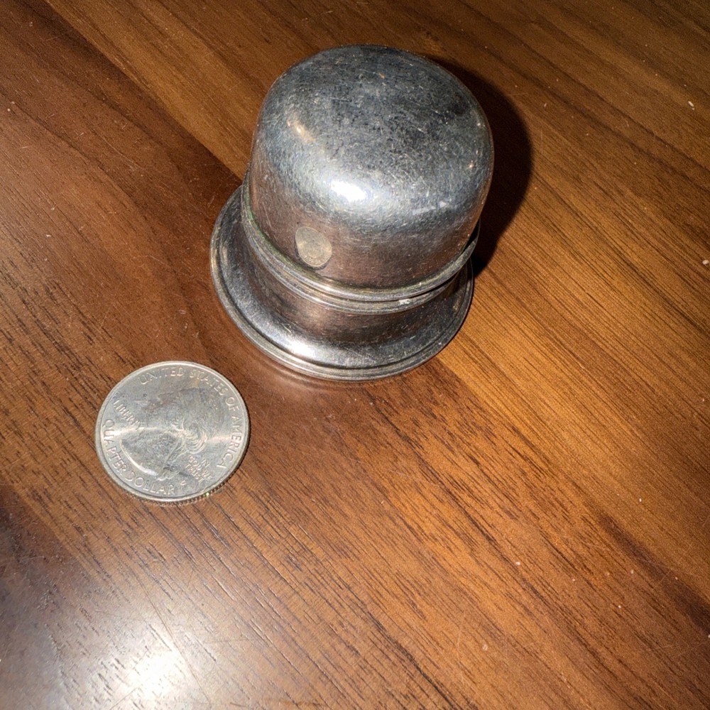 Vintage Sterling Birks Ring Box