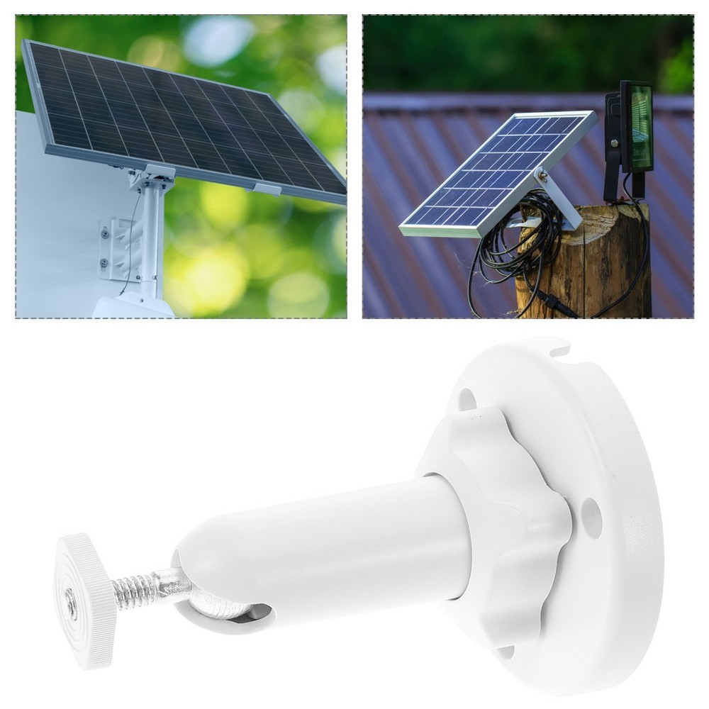 Outdoor Adjustable Solar Panel Mount Bracket For Security Camera Holder ABS