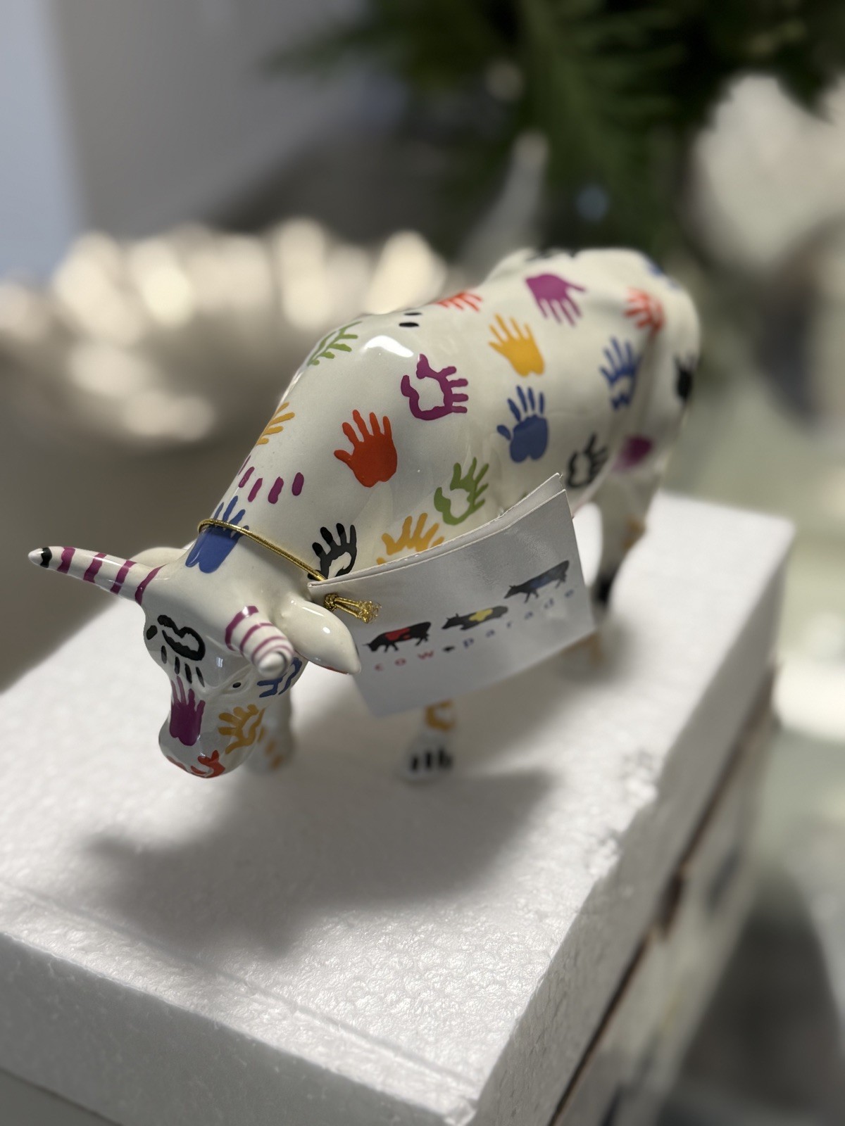 Cow Parade HANDSOME Cow figurine Collector's NEW with Tag#9153 Westland Giftware