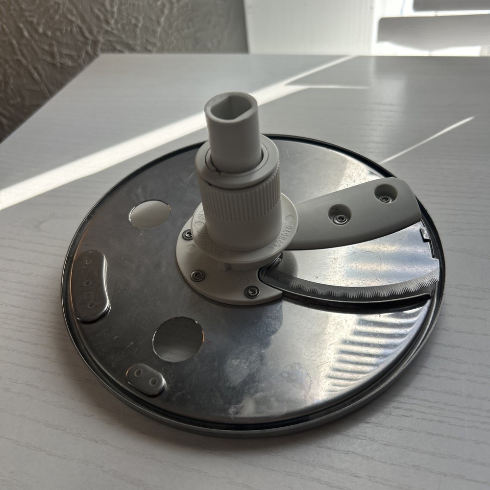 Kitchen Aid Food Processor KFP0711WH Replacement Part Slicing Blade Disk Clean