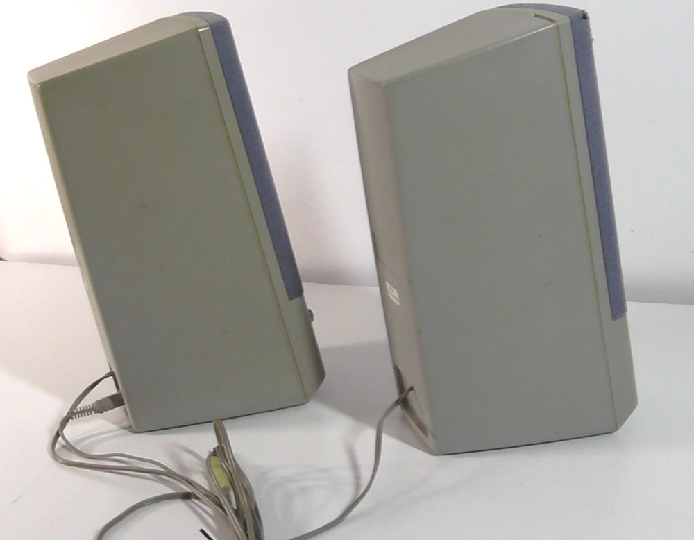 ORIGINAL VINTAGE SONY VAIO COMPUTER SPEAKERS MODEL PCVA-SP2