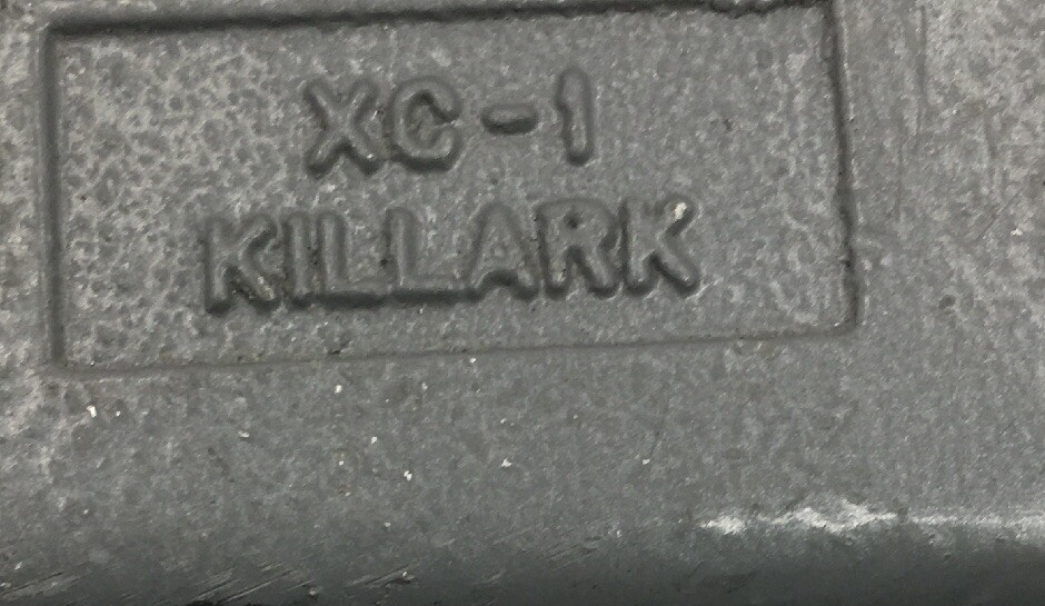 XC-1 KILLARK 1/2-INCH C TYPE ALUMINUM HAZARD LOC FITTING