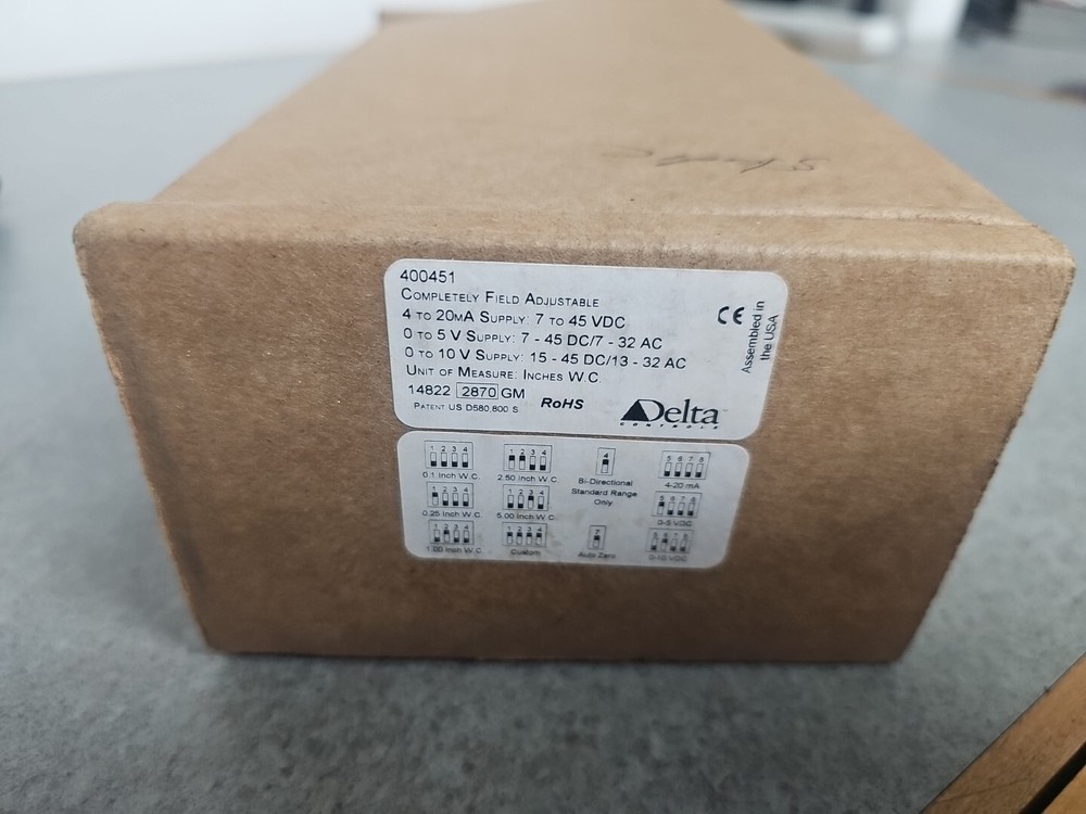 DELTA CONTROLS 400451 (NEW IN BOX)