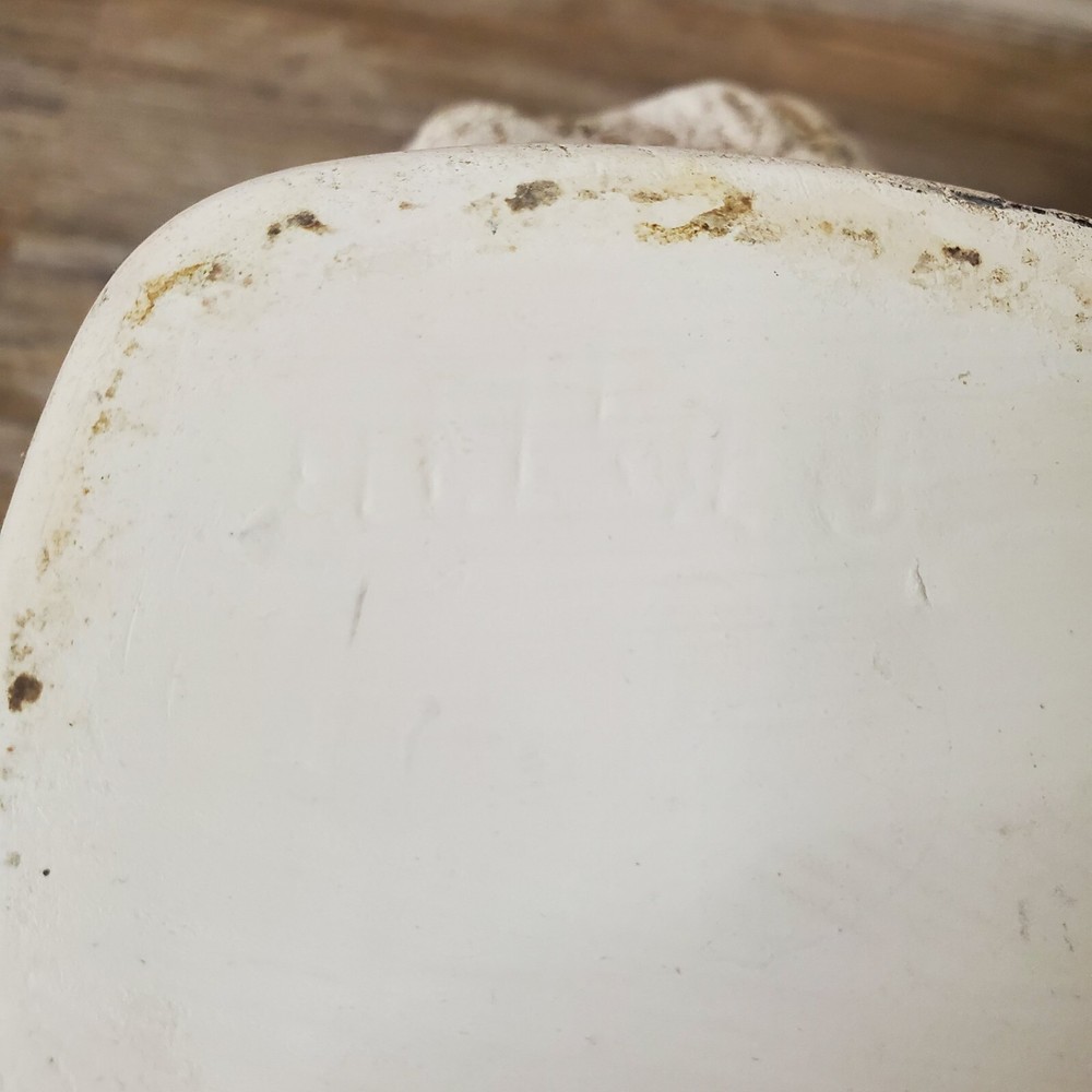 VINTAGE 13" CERAMIC SERVER / PITCHER W/ Lid & Sugar Bowl Ornate Decor Unique Set