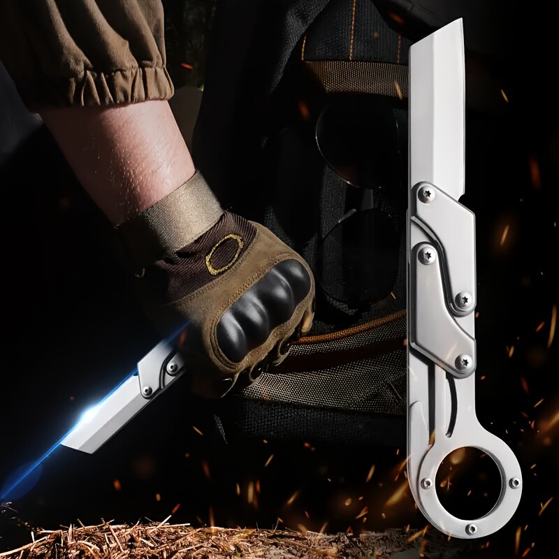 Creative Transforming Small Folding Knife for Survival