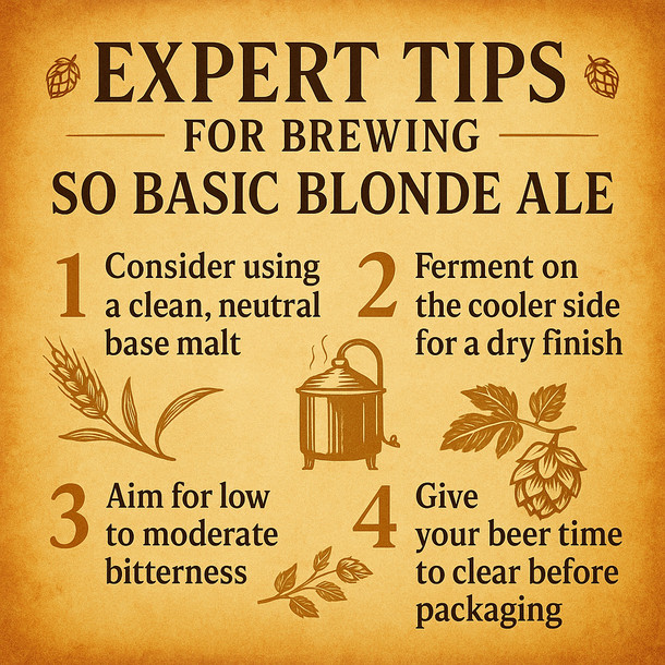 Label Peelers So Basic Blonde Ale Beer Kit