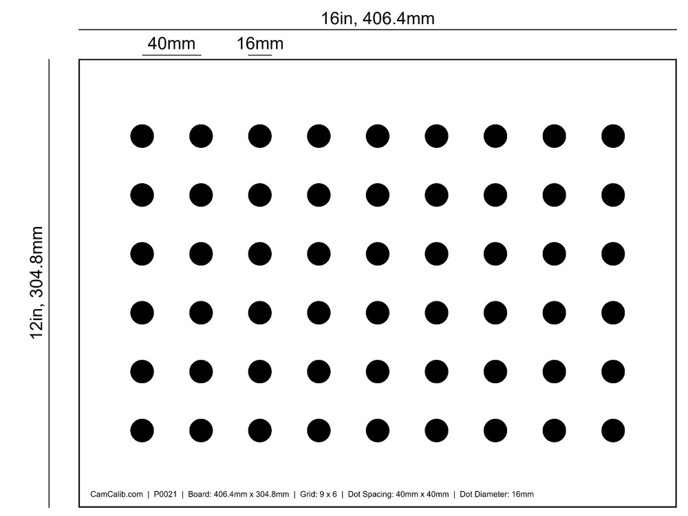 Camera Calibration Targets - Accurate and Durable