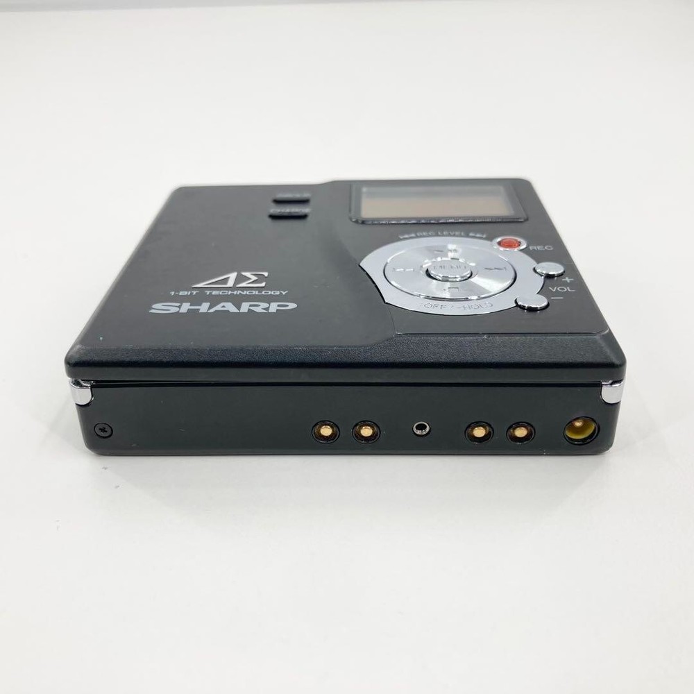 SHARP MD-DR77 Minidisc MD Player Recorder Black