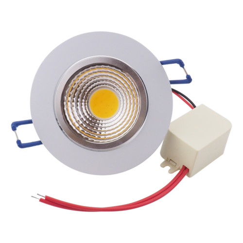 10 Pack COB Dimmable ED Recessed Ceiling Lamp Downlight Spotlight Panel Light