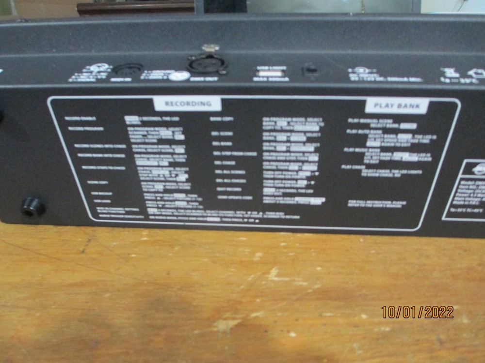 American DJ DMX operator - Black