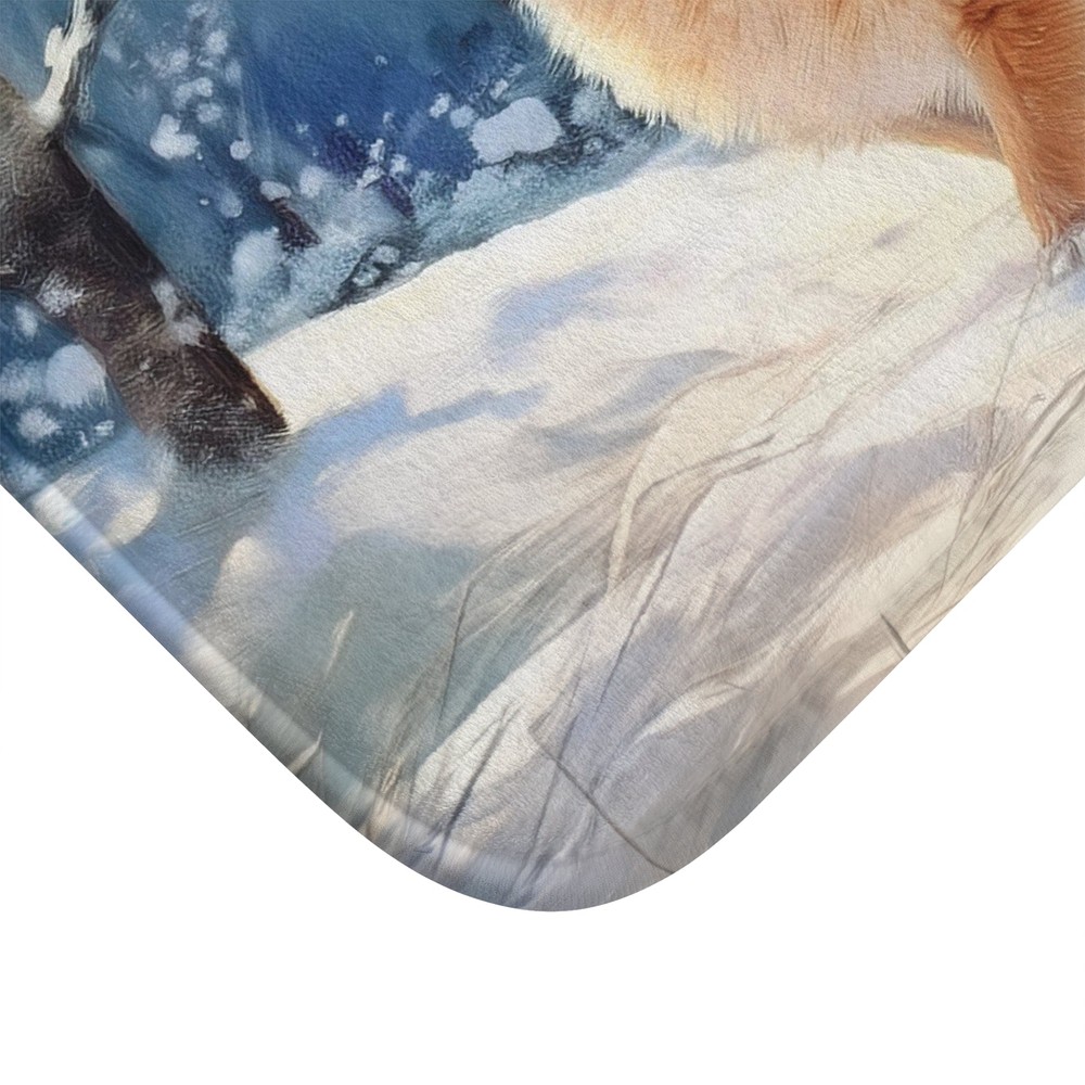 Finnish Spitz - Bathroom Rug Mat -