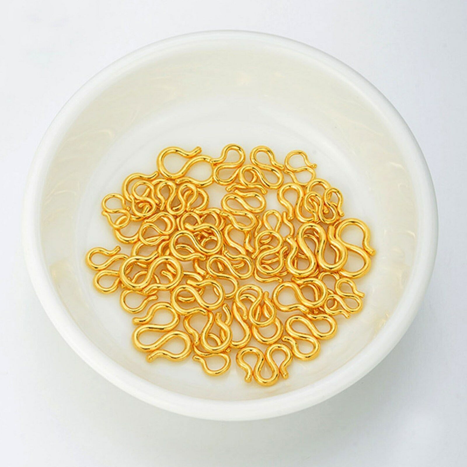 Pure 24K Yellow Gold M / S Clasp - Jewelry Findings - For Bracelet or Necklace