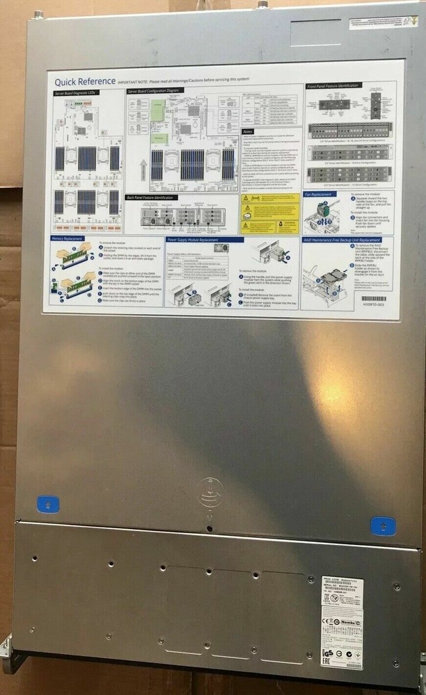 Intel R2000WTXXX Server Chassis 2U Rack=