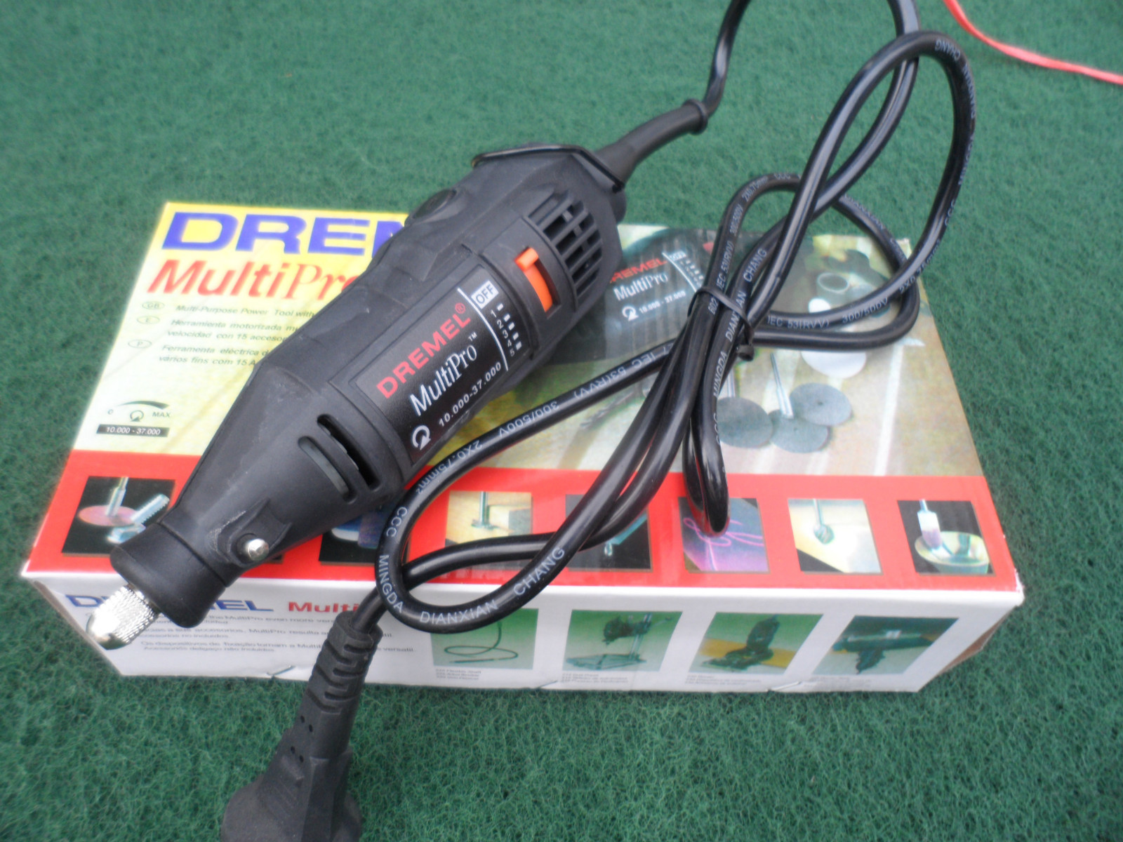 Dremel MultiPro 110V/220V Power Rotary Tool Grinder Mini Drill Set 5PC Accessory