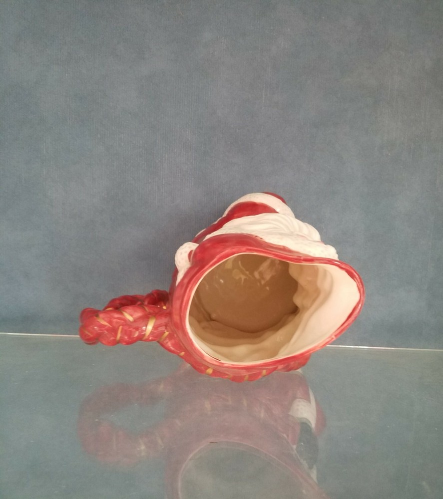 Fitz & Floyd Old World Santa Pitcher New