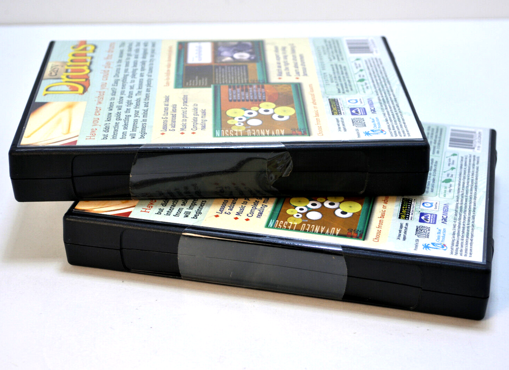 ArcMedia Easy Drums for Computer DVD For PC And Mac - NEW