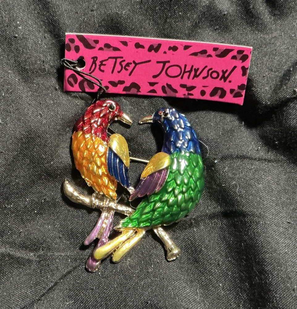 Twin Bird Brooch