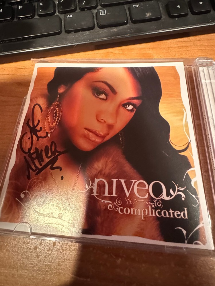 Nivea Signed Autograph CD "Complicated"