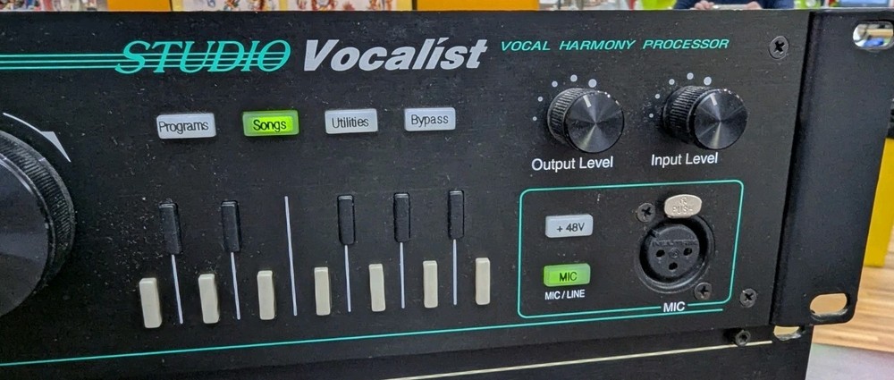 DigiTech Studio Vocalist Vocal Harmonizer Rack Mount Effect Processor W/Manual