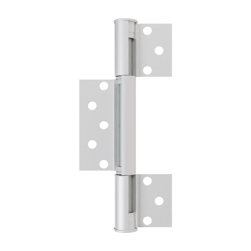 Storm Door Gravity Hinge 3 Leaf Hinge Type White 110Lb Max per Pair