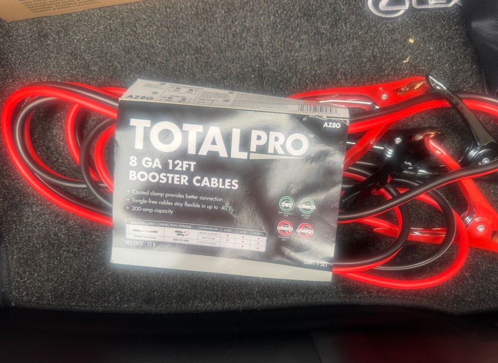 Total pro Booster Cables