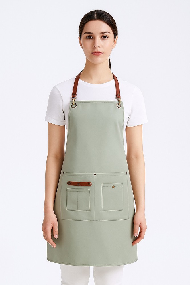 LEATHER/VINYL APRON