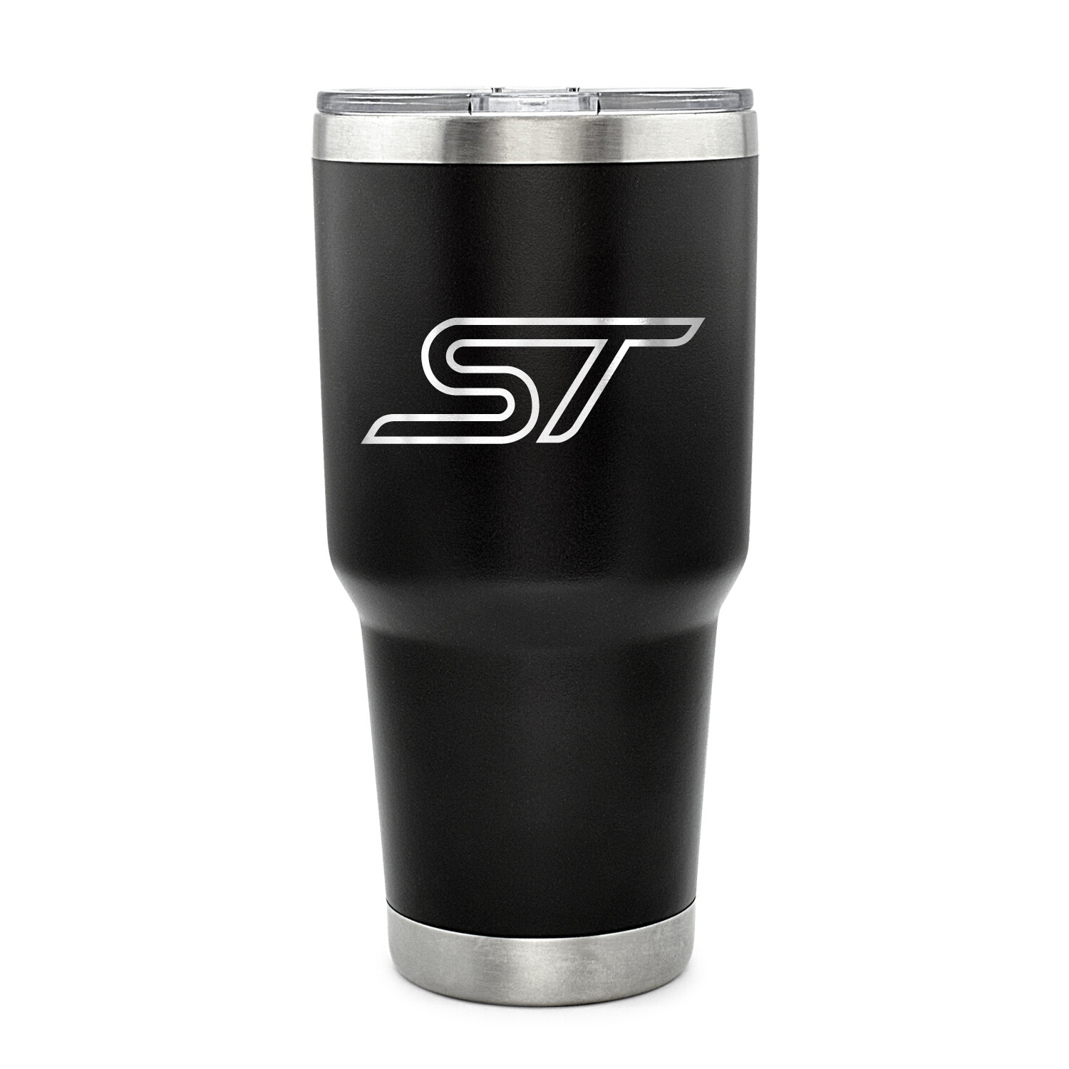 Ford Focus ST 30 oz Vaccum Sealed Black Stainless Steel Travel Tumbler Mug
