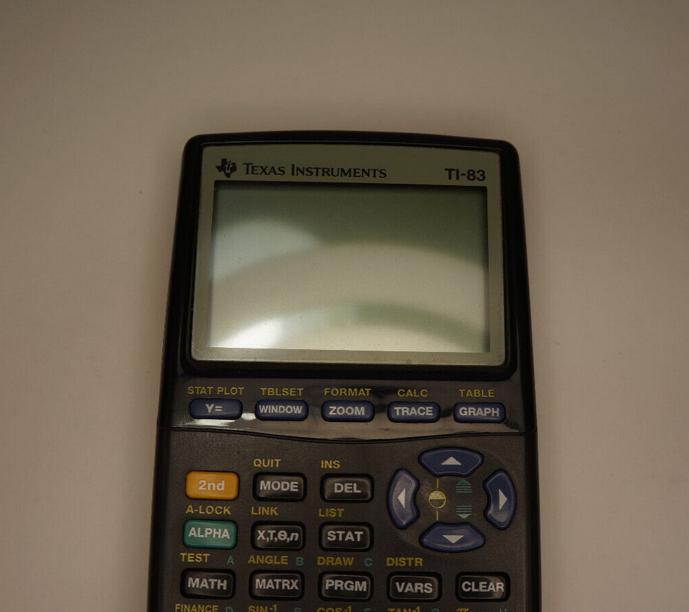 Texas Instruments TI-83 Graphing Calculator Tested