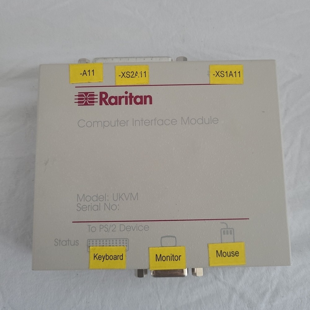 RARITAN COMPUTER INTERFACE MODULE UKVM TO PS/2 DEVICE New.