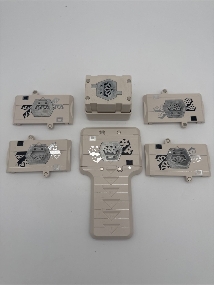 Creative Memories Border Maker Cartridge Set 5 Patterns + Tool Scrapbook Bundle