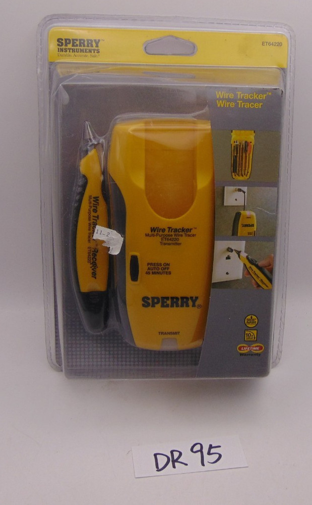 Sperry Instruments ET64220 Lan Tracker Wire Tracer Receiver New