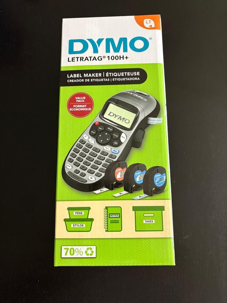 The DYMO LetraTag 100H+ Label Maker Value Pack