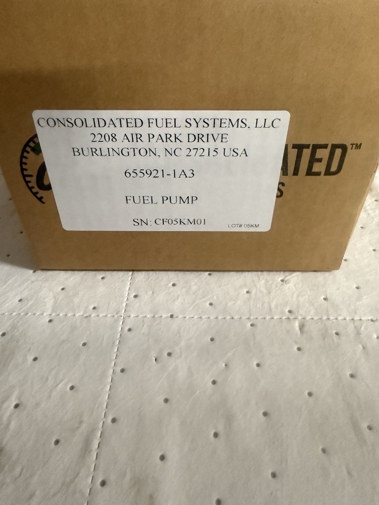Continental Fuel Pump 655921-1A3