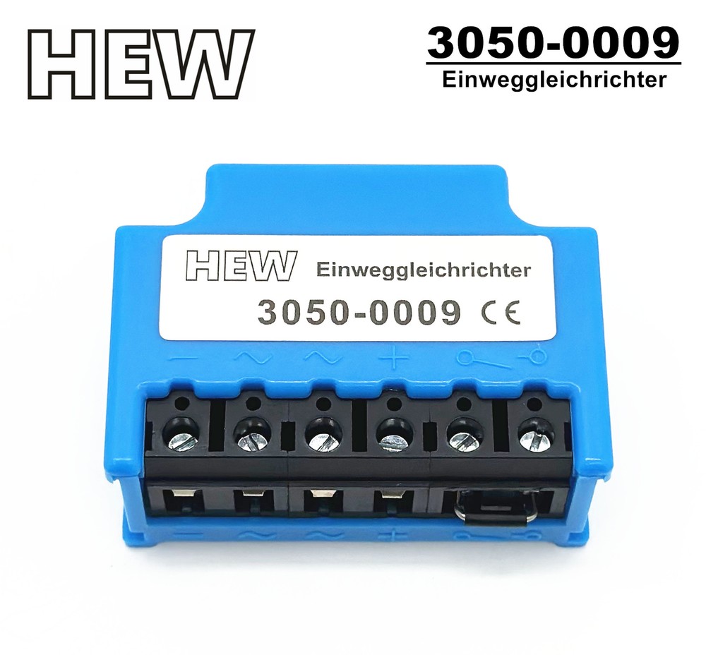 HEW Einweggleichrichter 3050-0009 half-wave Brake Rectifier power module