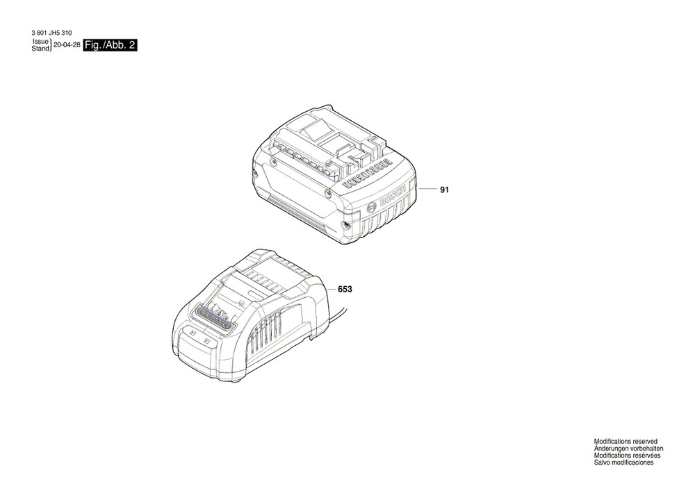 New Bosch 16072335FX Electronics Module