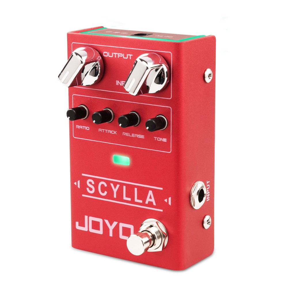 JOYO Compressor Pedal with Precise Knobs Low Noise FOR Electric Guitar Bass