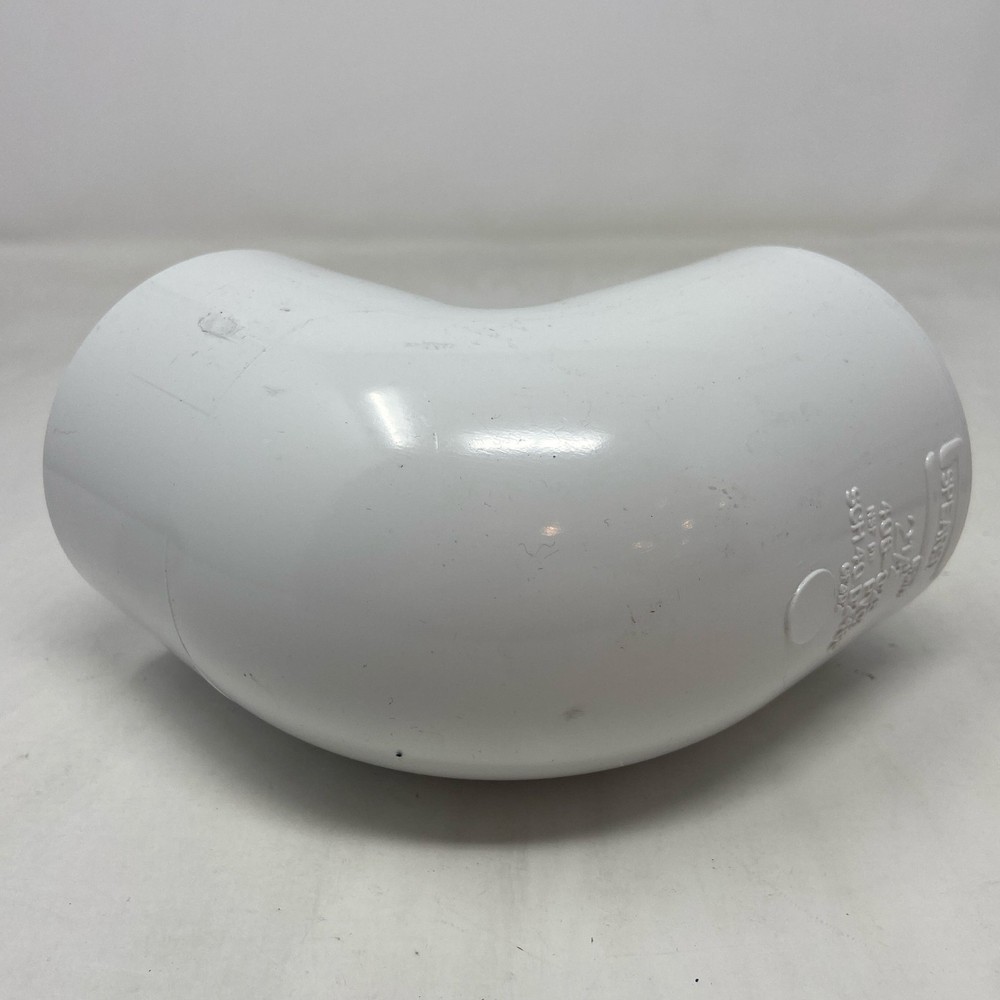 Spears 406-025 PVC 90° Elbow, Sch 40, White, 2-1/2" Socket x Socket