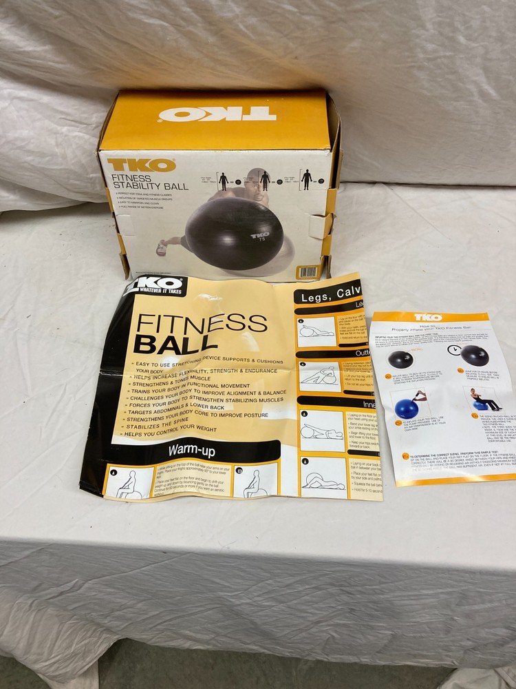 TKO 75cm fitness stability ball
