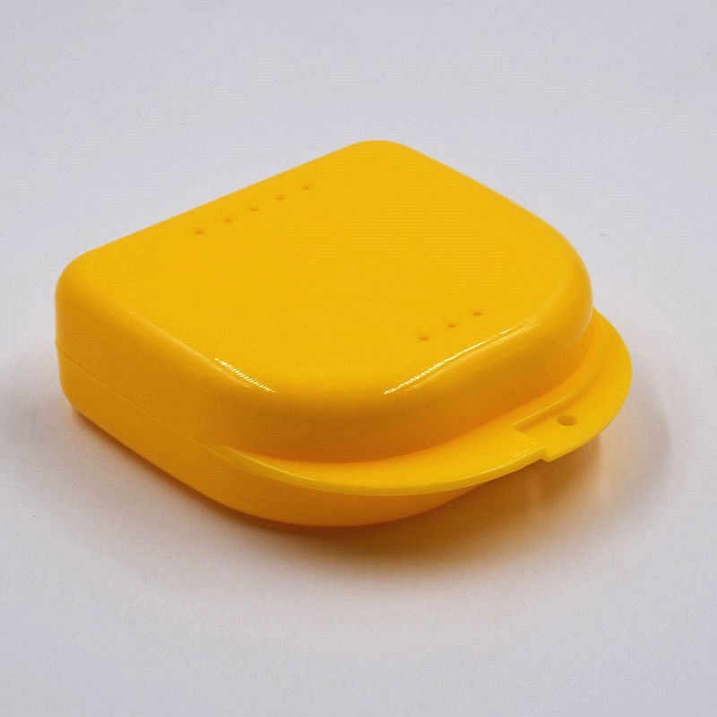 10Pcs Dental Retainer Denture Storage Case Box Mouthguard Container Assorted