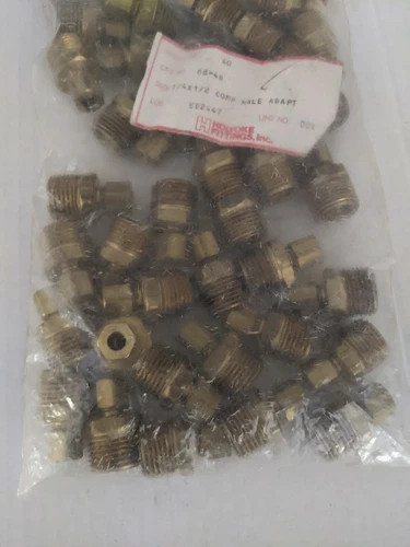 Holyoke T1-4B 1/2" Brass Compression Fitting NPT
