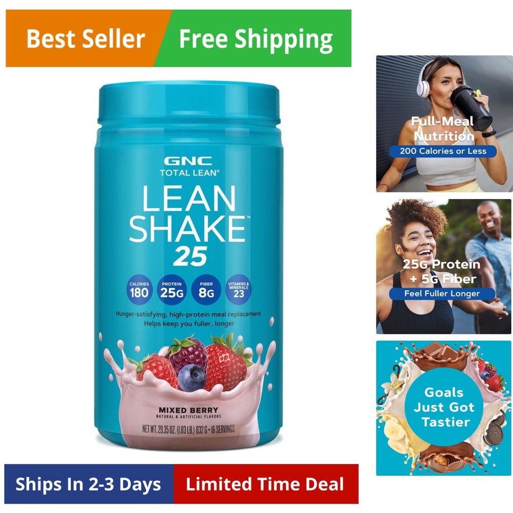 Total Lean Lean Shake 25 - Mixed Berry 16 Servings