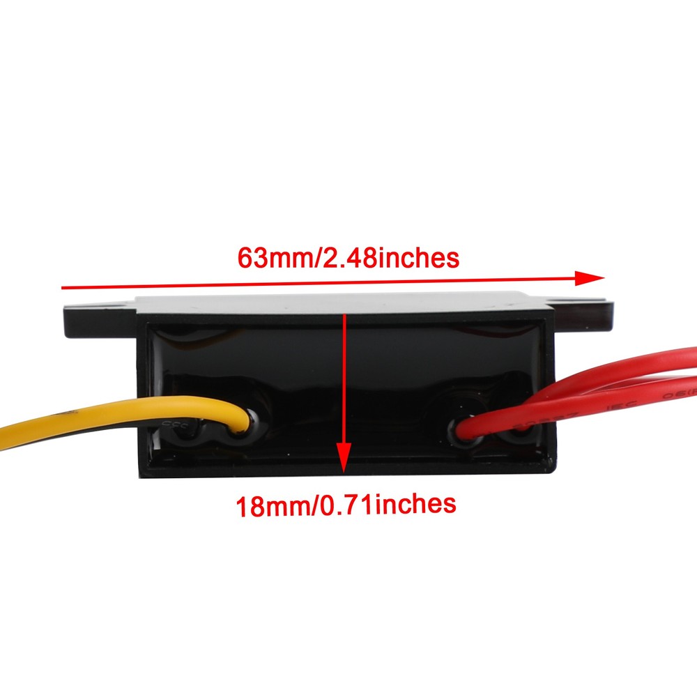 Waterproof Step Down Volt Converter AC12V To DC12V AC-DC Power Module 5A