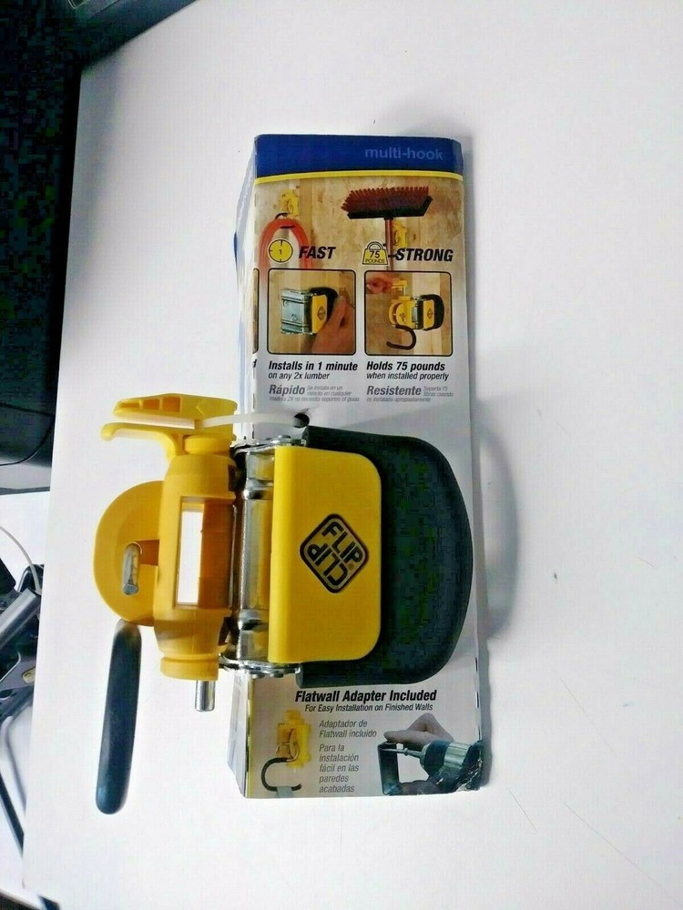 FlipClip 5000 Multi Hook Hold 75lbs. No Tools Required For Install