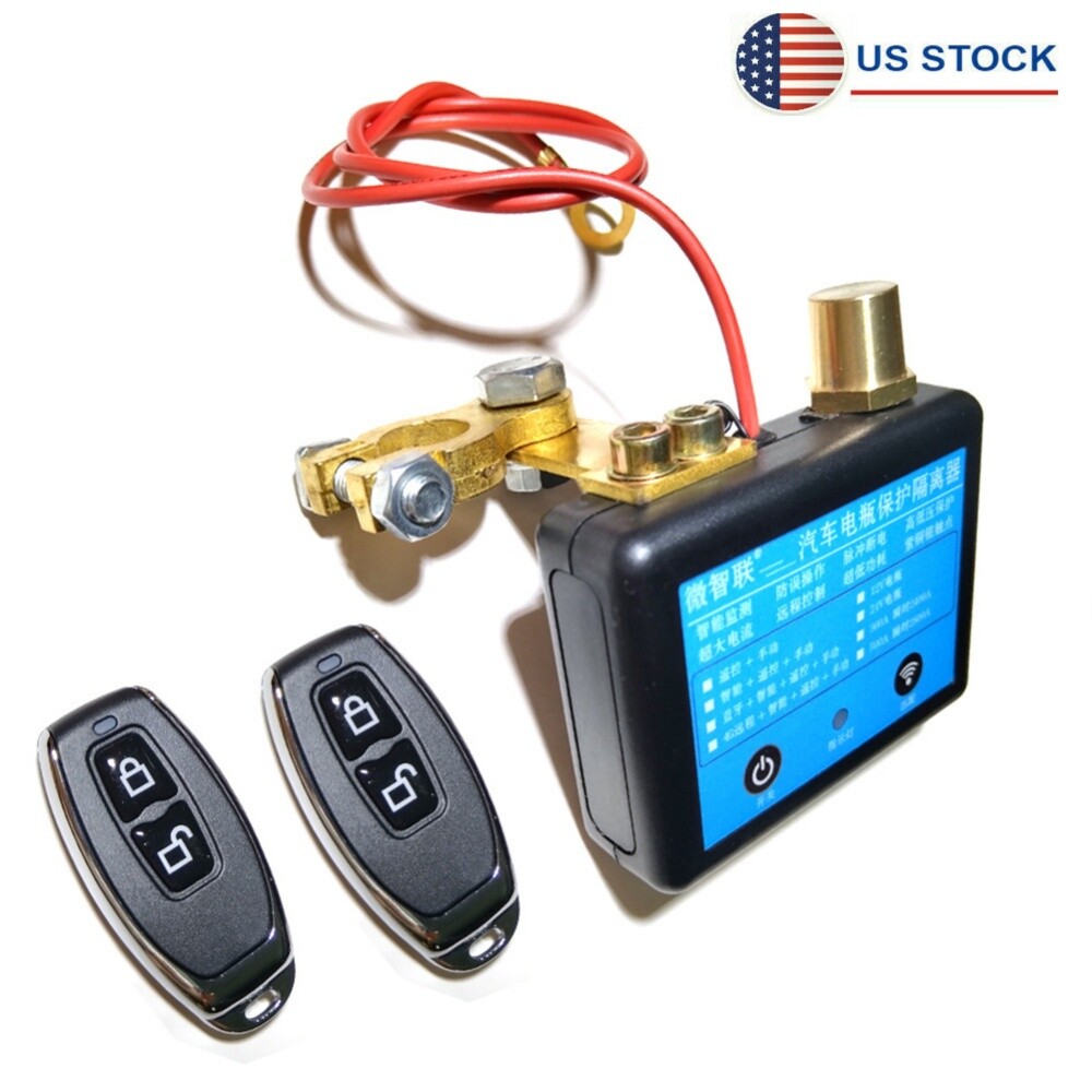 Intelligent Automatic Wireless Remote Control Disconnect Battery Protection